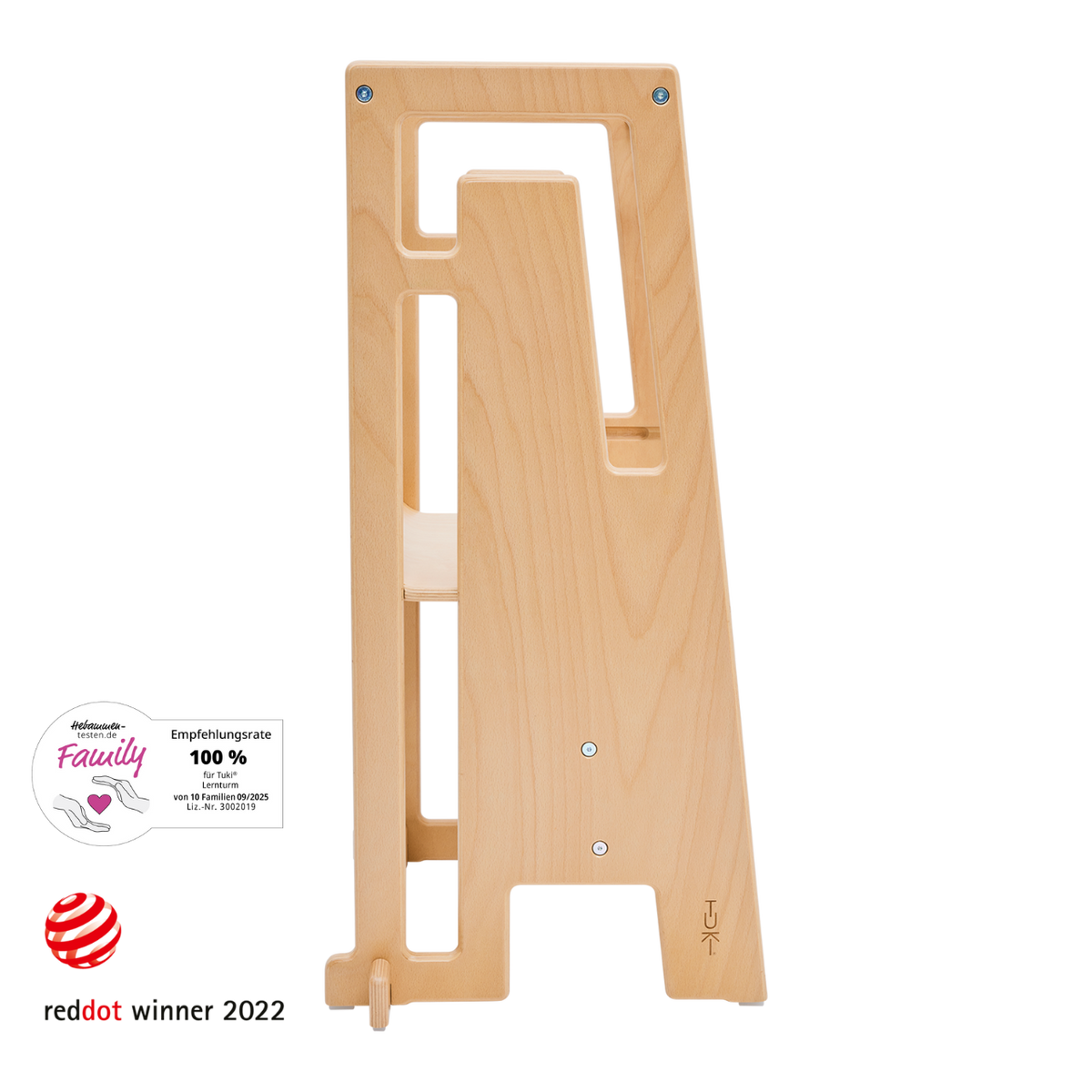 Tuki Learning Tower front view – Red Dot Design Award winner