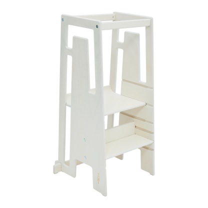 Tuki® Learning Tower Whitewash 