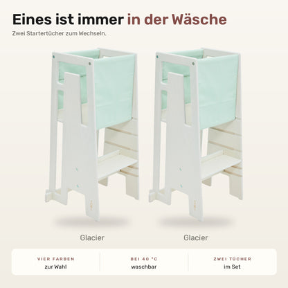 Tuki® Startertuch Duo – Glacier, Glacier