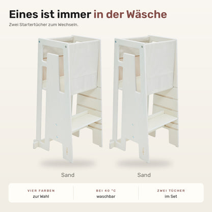 Tuki® Startertuch Duo – Sand, Sand