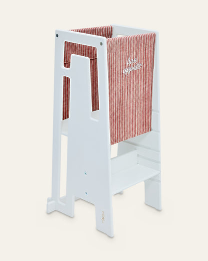 Tuki Lernturm White mit Startertuch bon appétit Edition